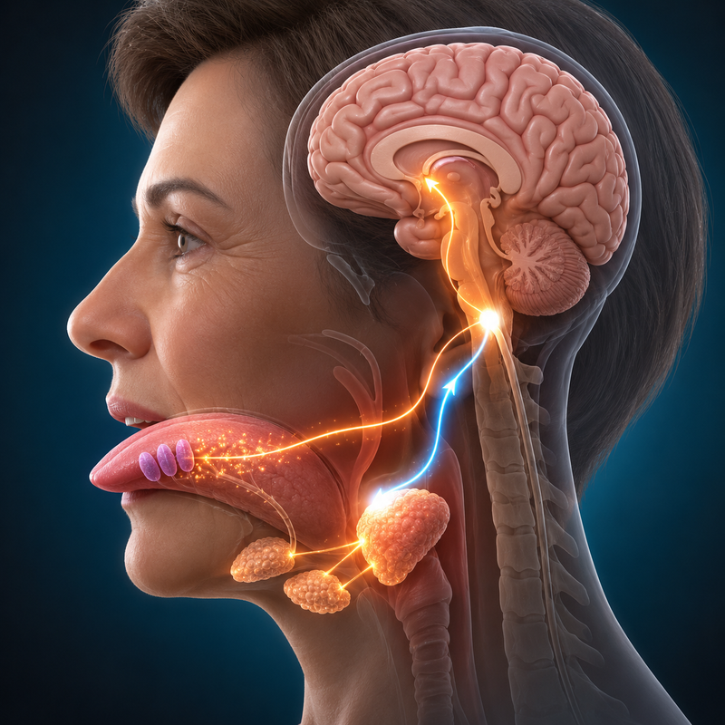 4. Taste Sends Another Saliva Signal.